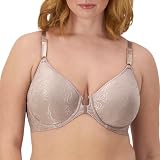 Bali Women's Comfort Revolution Front-Close Shaping Underwire Bra, Warm Steel,38C
