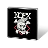 ピンバッジ NOFX ノーエフエックス ブローチ 徽章 ボタンブローチ 缶バッジ 合金製 襟章 アクセサリー 正方形 お洒落 軽量 人気