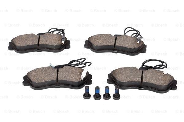 Bosch BP204 Pastiglie Freno, Asse Anteriore, Certificato ECE-R90, 1 Set