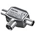 Produktbild Hama Antennen-Verteiler (Koax-Kupplung - 2 Koax-Stecker)