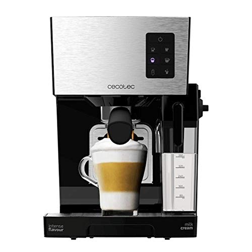 ZQALOVE Máquina de café expreso Cecotec Instant Power-1450W ccino 20 20 Bar