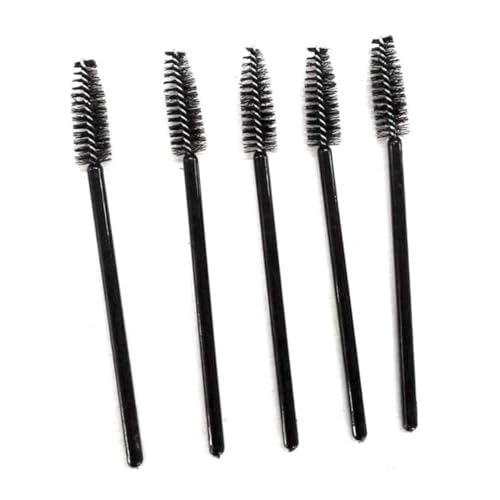 Didiseaon Portable Makeup Tool Kit 12pcs Eyelash Mascara Brush Nylon Spoolie Brush for Separation