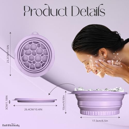Image of Ice Face Bowl for Skin Care, Purple