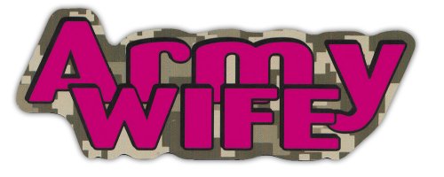 Click to get Military Car Magnets Army Wife Digital Camouflag