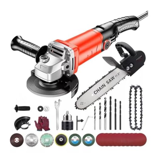 Esmerilhadeira Angular 980 W com Furadeira + Motoserras 3 em 1 (127, Volts)