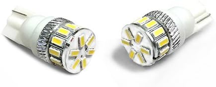 2x T10 194 168 2825 LED SUPER BRIGHT 6 SMD 5630 White Plug and Play Car Lights Bulb 360 DEGREES CAN BUS WEDGE WHITE 220LM JDM JAPANESE NEW 2016 MODEL