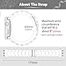 Resin Watch Band with Case Compatible with Apple Watch Band 40mm 41mm 44mm 45mm Women Men Watch Strap with Glitter Bling Protective Cover Wristband for iWatch Series 8 7 SE SE2 6 5 4, White 41mm