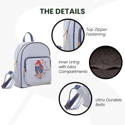 Signare Tapestry Women Backpack Rucksack Casual Daypack With Bear Marmalade Design (DAPK-PADD-CMM)4