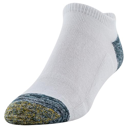 GOLDTOE Men's FIT TEC Cushion No Show Socks, 6-Pairs3