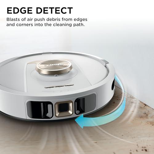 Image of Shark Stratos 2-in-1 Robot Vacuum & Mop with 25+ Hands-Free Features & NeverTouch Self-Cleaning Base, Precision Mapping, Autolift Technology, HEPA Filtration, Edge Detect, AV2700ZE, White