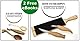 BeaverCraft gebogene Hohleisen zum Holzschnitzen K8a/14 – Löffelschnitzen Werkzeuge – Holzschnitzerei kompakter Meißel Holzschnitzmesser für Anfänger und Profis – Hobbies für Erwachsene und Kinder