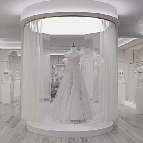 Round Display Pedestal Stand - Versatile Cylinder Showcase for Home Decor, Retail Displays, Clothing Stores, Models, Desserts & Event Settings - Ideal for Stylish Presentations