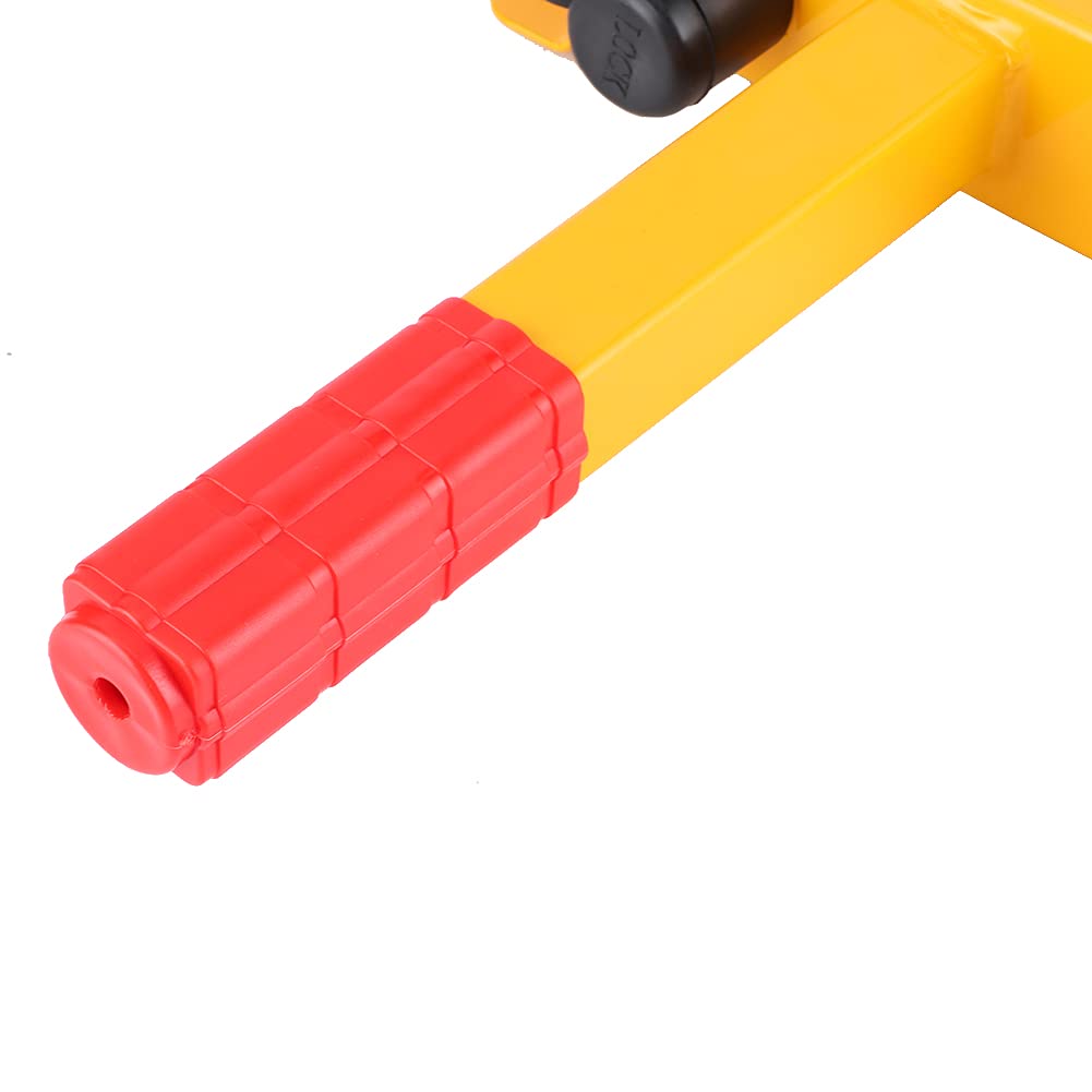 Dioche Zacisk Koła Przyczepy Kempingowej Zabezpieczenie Przed kradzieżą Blokada Koła Zacisk Pazurowy Przyczepa do Opon do Holowania Samochodów Ciężarowych, Pasuje kół z 8 Otworami o Szerokości Około