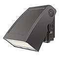 HYPERLITE LED Wall Pack Light 60W 7800LM 5000K, Adjustable ETL Certified Wall Pack Lights Outdoor, for Parking Lot Alleyways Warehouse Yard