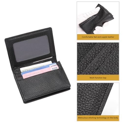 Luxury Business Card Holders for Men and Women Large Capacity Business Card Holder with Credit Card Slots Premium Case for Business Daily Use Mens Credit Holder Stylish Durable Wallet3