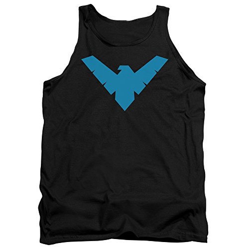 Batman Nightwing Symbol Mens Tank Top Shirt - Black (Small)