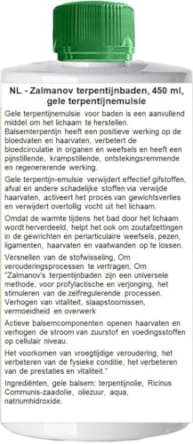 AROMA´S Terpentinbäder, 450 ml, Gelb Terpentin-Emulsion