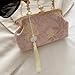 Ldabrye Delicate Chain Chinese Styles Evening Bag Intricate Stitching Fashion Craftsmanship Practical Soft Shoulder Bag