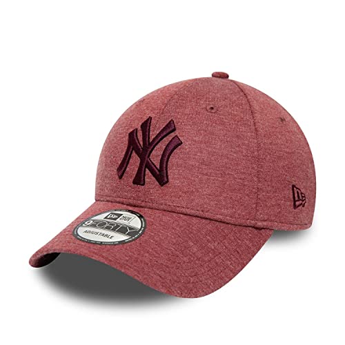 New Era New York Yankees Baseball MLB Cap Kappe weinrot 9Forty Strapback tonales NY Logo - One-Size