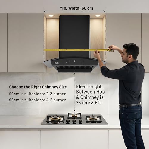 Glen Senza Turbo 60 Filterless Autoclean Chimney