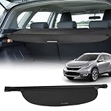 AUXMART for Honda CRV Retractable Cargo Cover 2017-2022 Waterproof Rear Trunk Cargo Cover Security Cargo Cover Shielding Shade Compatible with Honda CRV Accessories 2018 2019 2020 2021