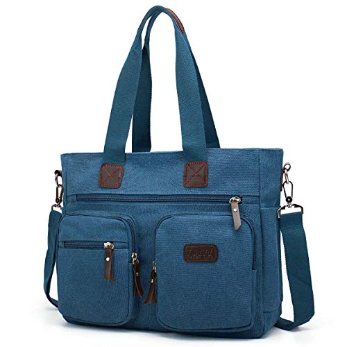 Image of ToLFE Women Top Handle Satchel Handbags Shoulder Bag Messenger Tote Bag Purse Crossbody Bag Travel Work Tote Bag