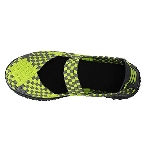 Blivener, Mocassini da Donna in Tessuto Elastico