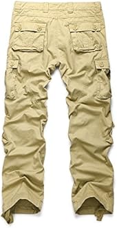 Ochenta Men's Multi Pockets Military Cargo Pants
