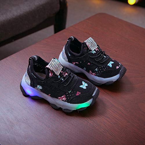 Boys Girls Sport Shoes Elegant Personalized Children Kid Luminous Led Shoes Cute Tight-Fitting Leisure Baby Shoes3