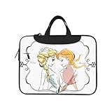 アナと雪の女王 パソコンケース Pcケース かわいい インナーバッグ 13 13.3 14 15.6インチ取っ手付きpcインナーケース おしゃれ 大容量 軽量 撥水 取っ手付き ノートパソコン用pcバッグ ケース スリーブ オシャレ 衝撃吸収