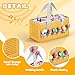TATAVR Carrying Case for Toniebox Starter Set and Tonies Figurines, Felt Organizer Travel Bag with Strap for Tonies Box, Travel Cloth Musical Toy Folding Bag for Toniebox Accessories