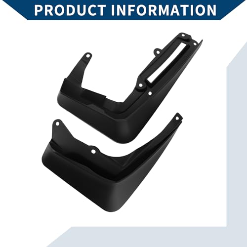 Image of Mud Flaps Splash Guards W /Mount Accessories for Mercedes-Benz GLE Coupe with Pedal 2020-2023 Front and Rear Mud Guards 1 Set