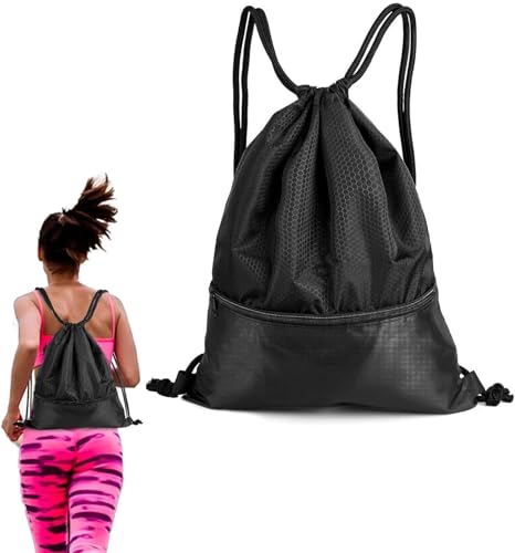 Büzgülü Sırt Çantası; Dayanıklı ve Hafif Spor Çantası, Geniş Depolama Alanı, Rahat Taşıma, Erkek ve Kadın Kullanımına Uygun, Antrenman ve Günlük Kullanım