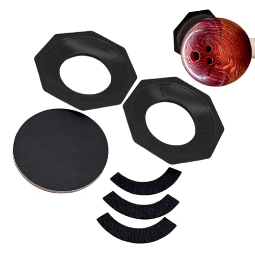 Soporte para bolas de bolos y almohadilla de lijado, base estable de mantenimiento casero