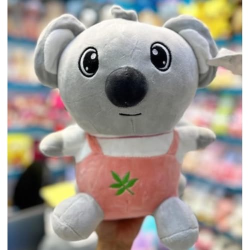 Image of Cute Pink Koala Teddy Bear Plush Toy, Soft Stuffed Animal Figure Dolls for Girls, Boys, Kids, Adults, Birthday Gift, Home Decor - 25 cm