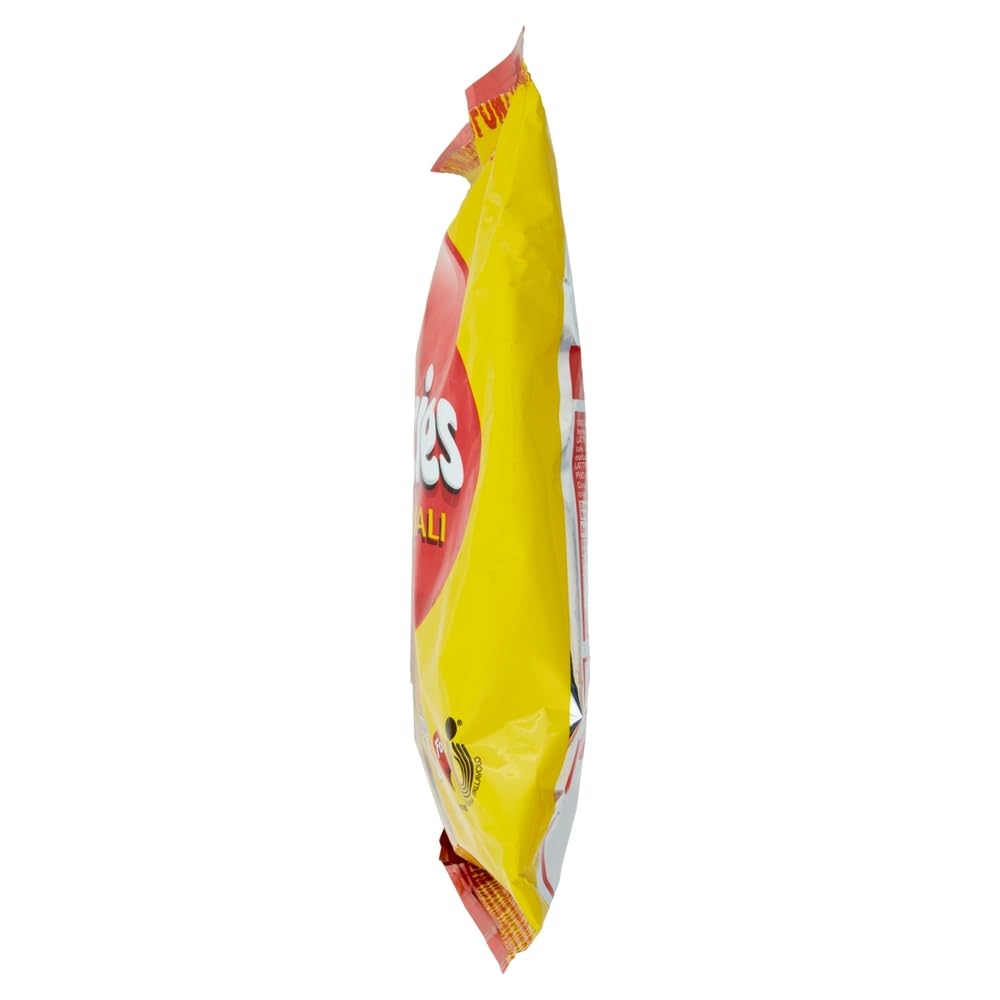 Fonzies Der originale, Original knusprige Mais-Snack mit Käse-Geschmack, Mais snack mit Käse –Beutel 24 x 100g + Beni Culinari Kostenloser Schlüsselanhänger