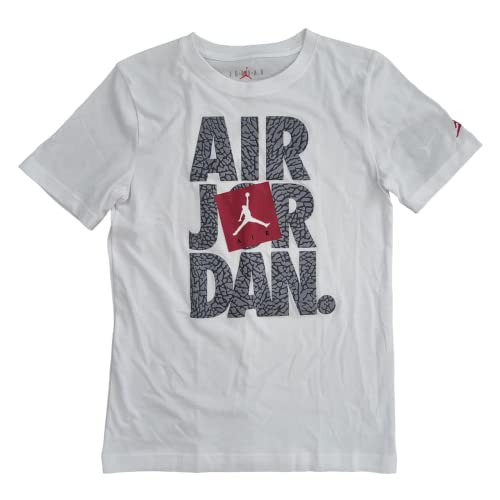 Nike Air Jordan Jumpman (White) Boys' T-Shirt Size Large