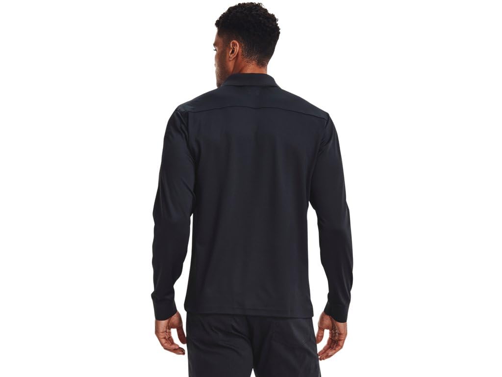 Under Armour 1365383-465-4XL Men's UA Tactical Performance Polo 2.0 Long Sleeve Dark Navy Blue 4XL