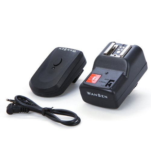 Andoer Trigger Flash Universale 4 Canali Senza Fili A Distanza Speedlite Flash Trigger Universale 1 Trasmettitore E 1 Ricevitori