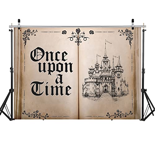 Fondo Decorativo Fairy Tale Books 7X5FT miniatura 2