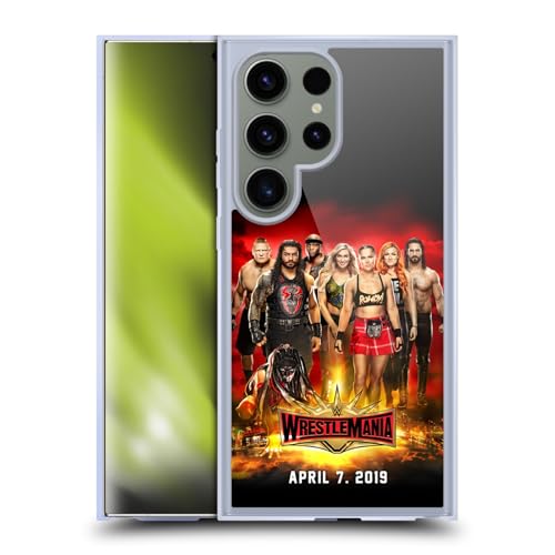 Coque Samsung S24 Ultra WWE Wrestlemania 35 compatible MagSafe antichoc de qualité militaire