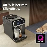 PHILIPS LatteGo Pro Aromis Kaffeevollautomat – BrewExtract Technologie, LatteGo Pro, 50+ heiße & kalte Getränke, mit einfacher Reinigung, intuitives Display und Barista-Assistent, Schwarz (EP8757/12) – Ansicht 6