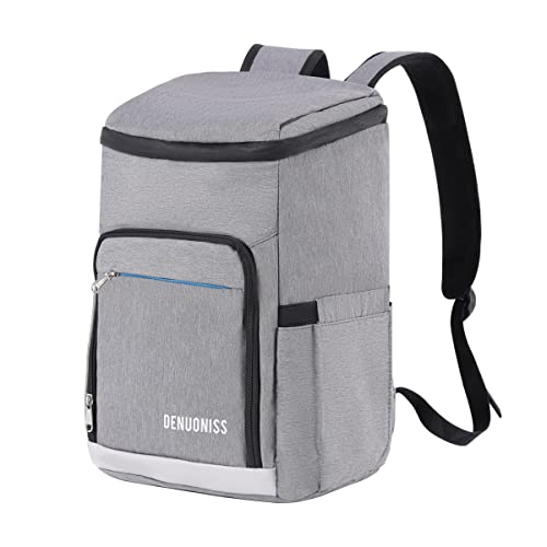 Cooler Backpack 30 Cans Small Insulated Backpack Cooler Leakproof Lightweight Cooler Bag,Camping Cooler,Beach Cooler For Beach, Camping, Lunch, Hiking, Picnic, Fishing For Man And Women #TOP9