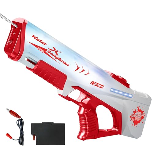 Pistolet à eau électrique pour enfants adultes évitant la recharge manuelle