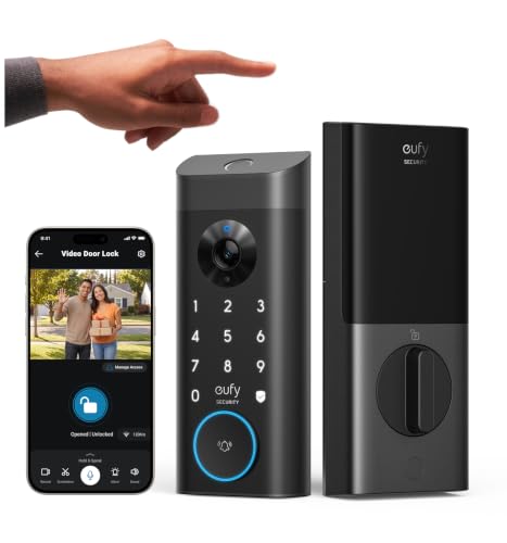eufy Security Video Smart Lock E330, Fingerprint Keyless Entry Door Lock