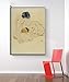 Produktbild NBHHDH Bilder Auf Leinwand Abstact Körperfarbe Delineation Skizze Leinwand Kunstdruck Malerei Poster Wandbild Für Wohnzimmer Wohnkultur, 30 × 45 cm Kein Rahmen
