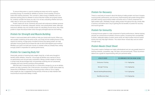 The High-Protein Vegan Cookbook for Athletes: 70 Whole-Foods Recipes to Fuel Your Body