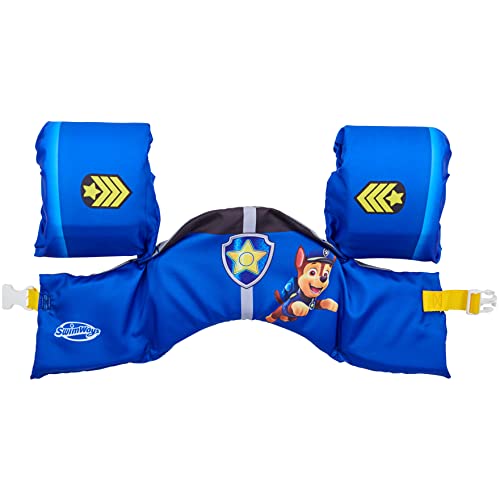 Swimways Nickelodeon Paw Patrol Learn-To-Swim Uscg Approved Kids Life Jacket, Chase #TOP2