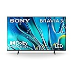 Sony 43-Inch Class 4K Ultra HD BRAVIA 3 LED Smart TV with Google TV, Dolby Vision HDR, and Exclusive Features for PlayStation®5 (K-43S30), 2024 Model