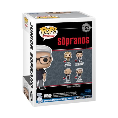 Funko Pop! TV: Sopranos - Uncle Junior - The Sopranos - Figurine en Vinyle à Collectionner - Idée de Cadeau - Produits Officiels - Jouets pour Les Enfants et Adultes - TV Fans